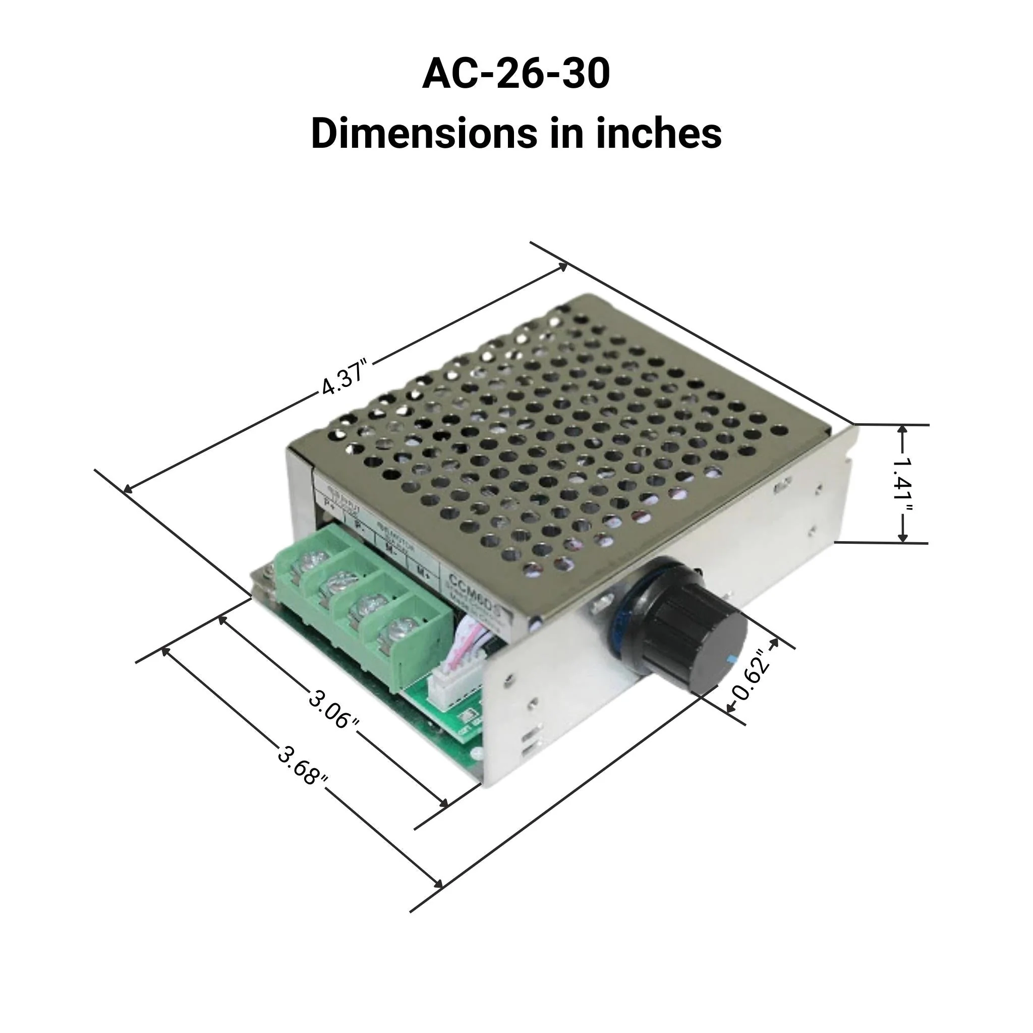 DC Speed Controller - 30A - Image 4