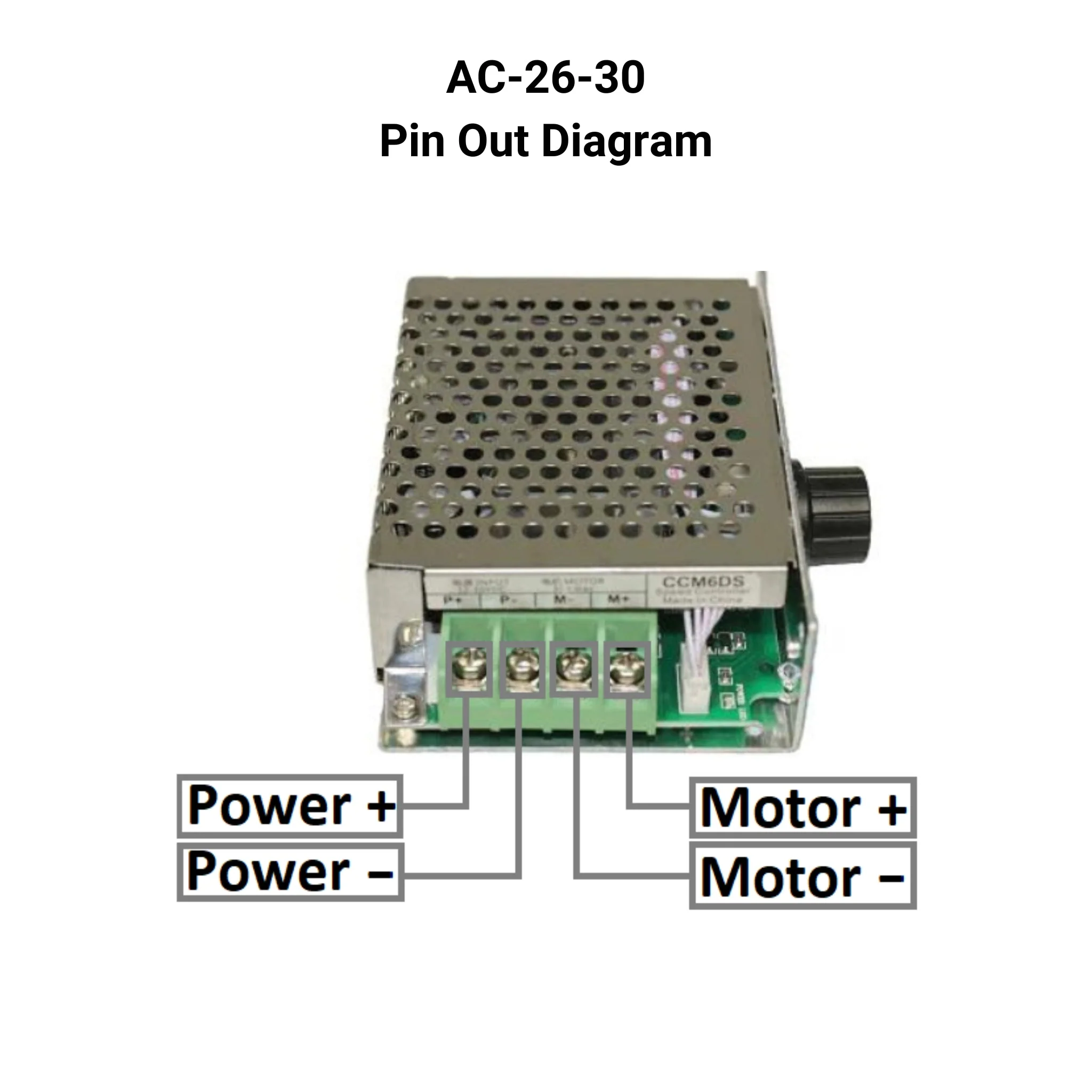 DC Speed Controller - 30A - Image 6