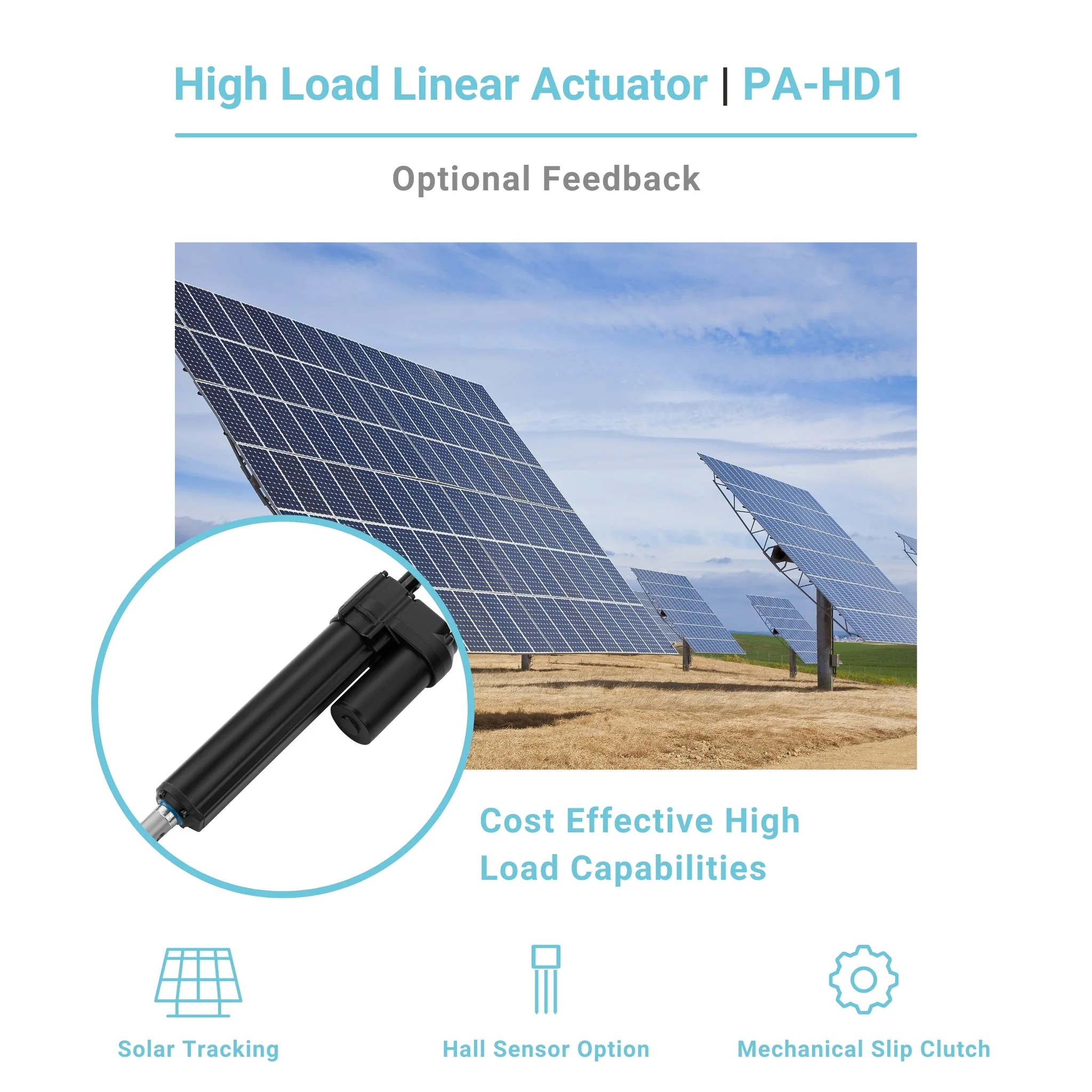Feedback High Load Linear Actuator - Image 6