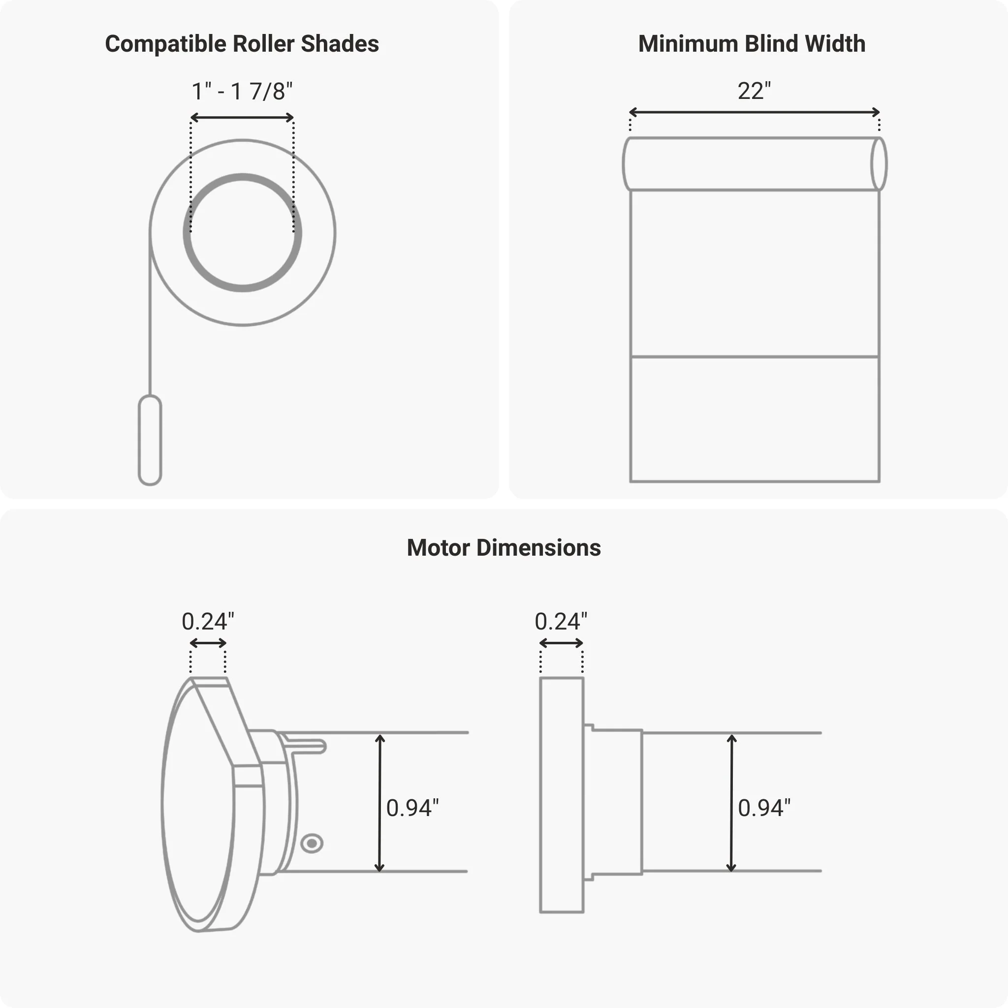 Revolve Motorized Roller Shade Retrofit Kit - Image 5